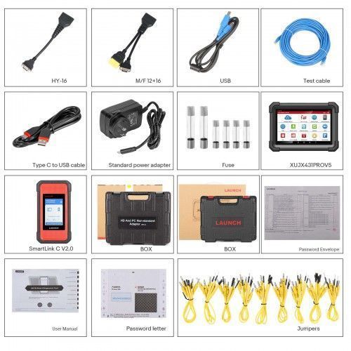 Автосканер Launch X-431 PRO3S+ SmartLink HD для 12/24 В PRO3S+HD фото