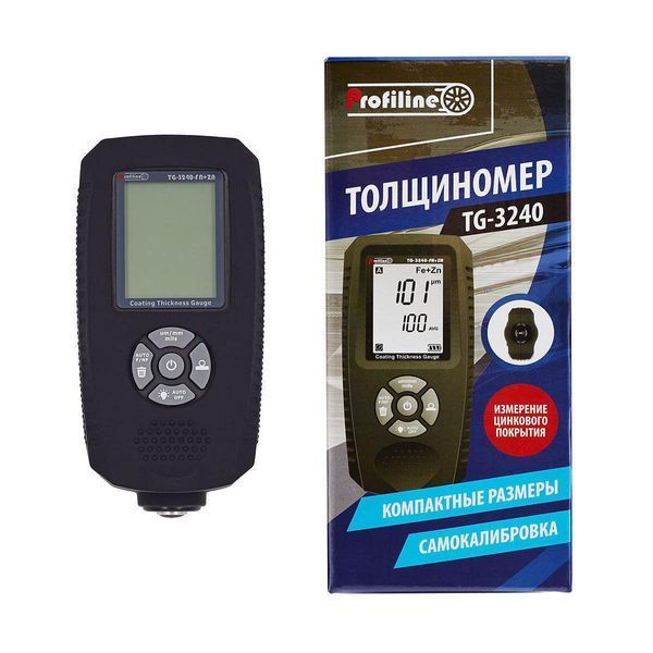 Товщиномір PROFILINE TG-3240 з цинком та метал. шпаклівкою 110010 фото