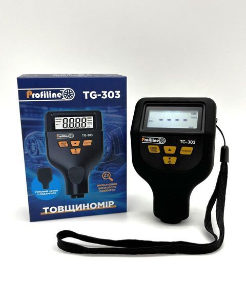 Товщиномір фарби Profiline TG-303 з визначенням цинку 10106 фото