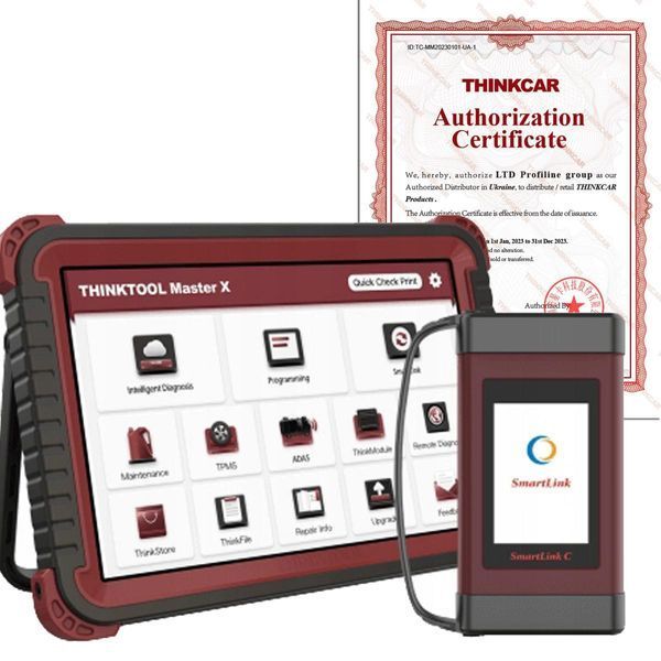 Професійний автосканер Thinkcar Thinktool Master X 100408 фото