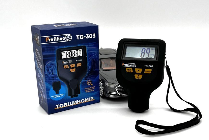 Товщиномір фарби Profiline TG-303 з визначенням цинку 10106 фото