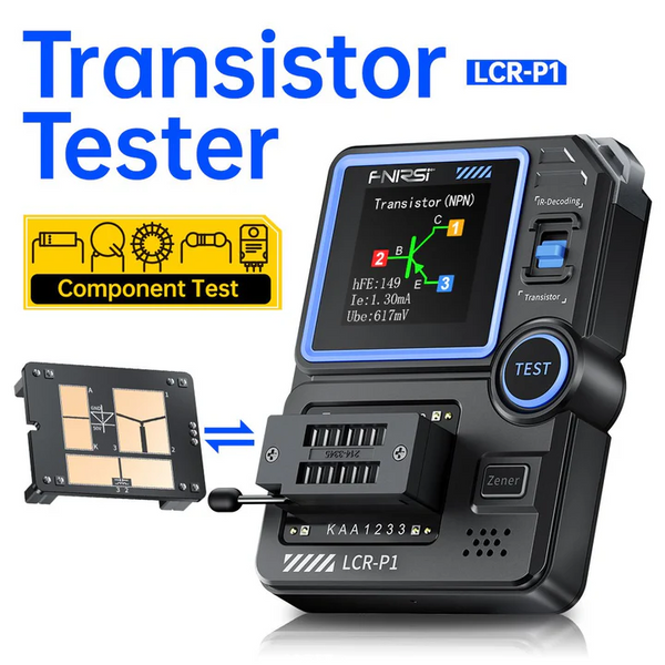 FNIRSI LCR-P1 Умный транзистор-тестер и измеритель 10007 фото