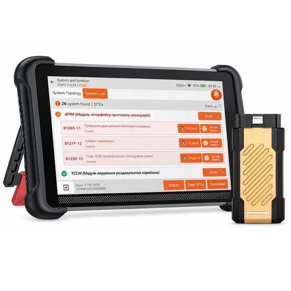 Професійний автосканер Thinkcar THINKSCAN 689BT Pro з J2534 і топологією 689BT-PRO фото