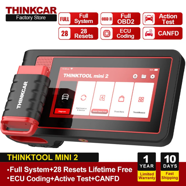 Автосканер Thinkcar THINKTOOL Mini 2 з CAN FD і безстроковими оновленнями Mini-2 фото