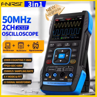 FNIRSI 2C53T 3 в 1 Осциллограф(2 канала, 50 МГц) + Мультиметр + Генератор