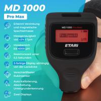 Товщиномір Etari MD 1000 Pro Max (до 6000 мікрон)