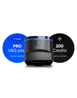 OBDeleven 3 с подпиской Pro на 12 месяцев + 200 кредитов(Рождественский бонус)  – Bluetooth OBD2 адаптер для VAG, BMW, Toyota, Ford