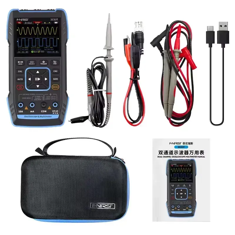 Комплектация FNIRSI 2C53T